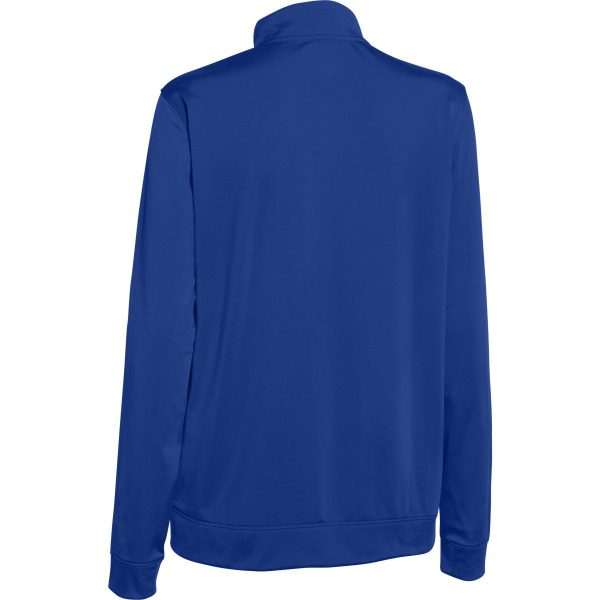 Under Armour Women s Royal Rival Knit Warm-Up Jacket Online Hot Sale - Image 2