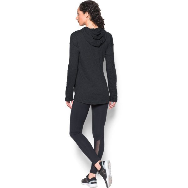 Under Armour Women s Black UA Stadium Hoody Sale - Image 4