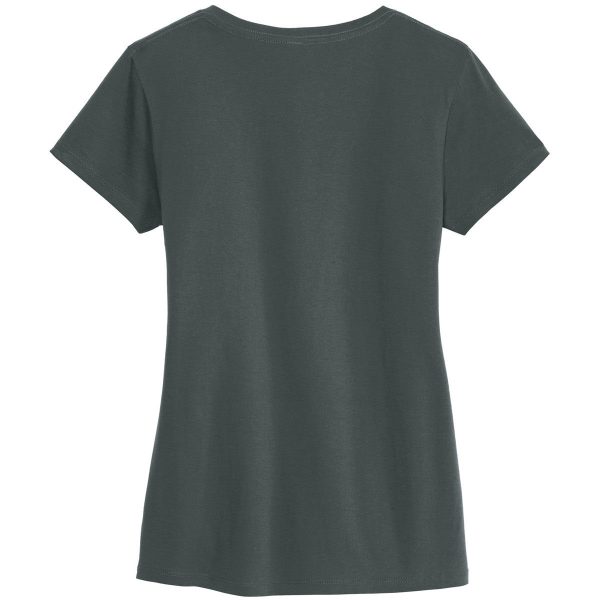 Alternative Apparel Women s Deep Charcoal Legacy V-Neck T-Shirt For Discount - Image 2