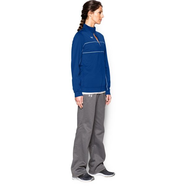 Under Armour Women s Royal Rival Knit Warm-Up Jacket Online Hot Sale - Image 5