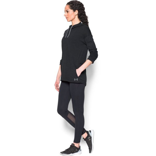 Under Armour Women s Black UA Stadium Hoody Sale - Image 5
