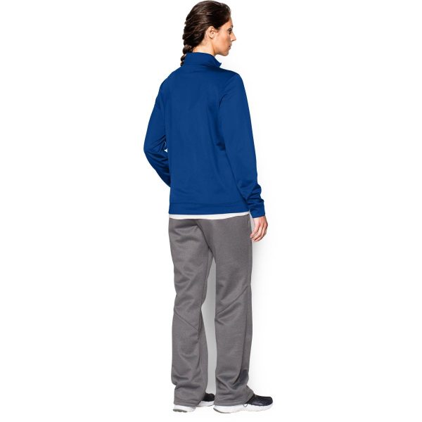 Under Armour Women s Royal Rival Knit Warm-Up Jacket Online Hot Sale - Image 4