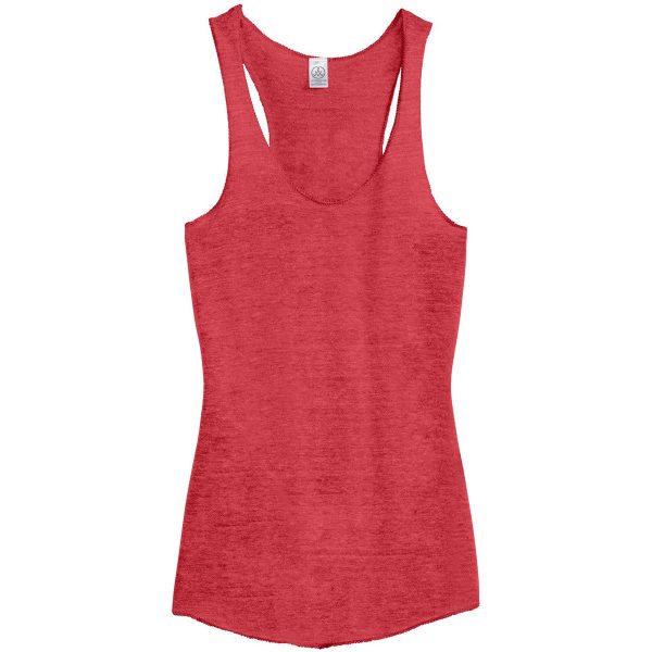 Alternative Apparel Women s True Red Meegs Eco-Jersey Racer Tank Online Sale