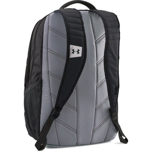 Under Armour Black UA Team Hustle Backpack Online Sale - Image 2