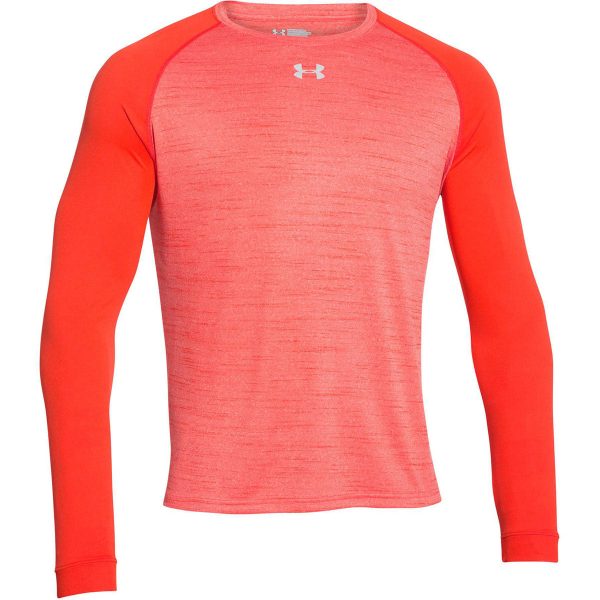 Under Armour Men s Dark Orange Novelty Locker Long Sleeve Tee Online