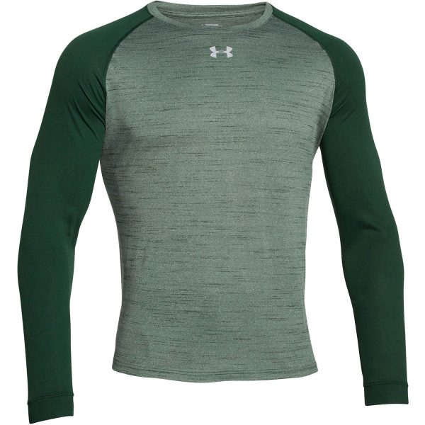 Under Armour Men s Forest Green Novelty Locker Long Sleeve Tee Online Sale