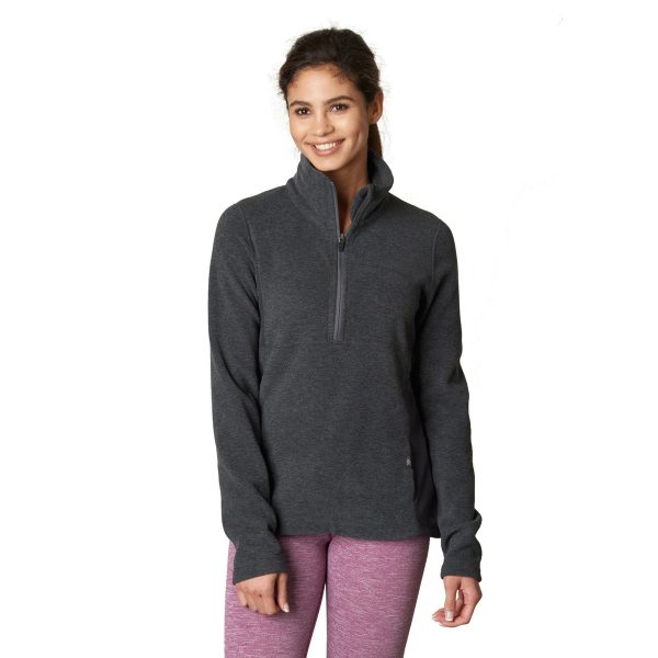 prAna Women s Coal Drea Half Zip For Cheap - Image 2