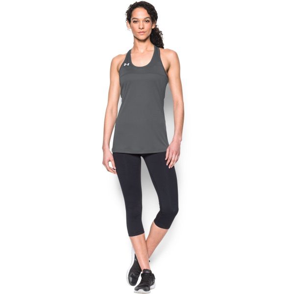 Under Armour Women s Graphite UA Matchup Tank For Sale - Image 3