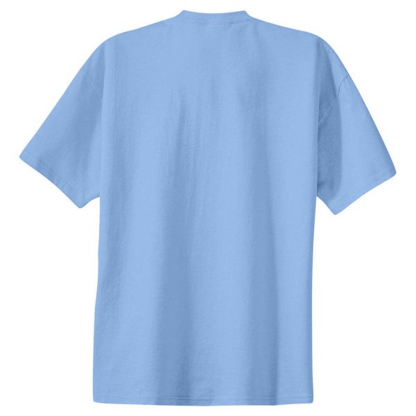 Port & Company Men s Light Blue Essential T-Shirt Fashion - Image 2