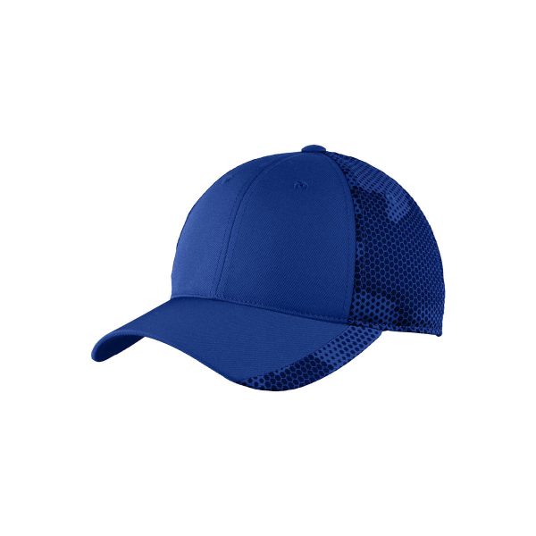 Sport-Tek CamoHex True Royal Cap Online Hot Sale
