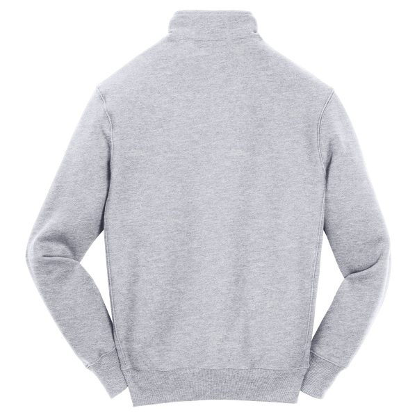 Sport-Tek Men s Athletic Heather Super Heavyweight 1 4-Zip Pullover Sweatshirt For Cheap - Image 2