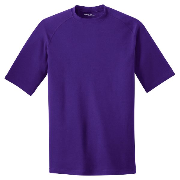Sport-Tek Men s Purple Ultimate Performance Crew Supply
