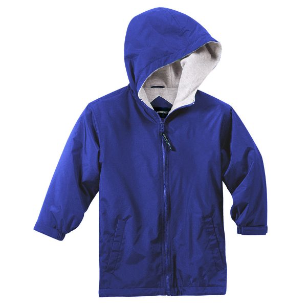 Port Authority Youth Royal Light Oxford Team Jacket Supply