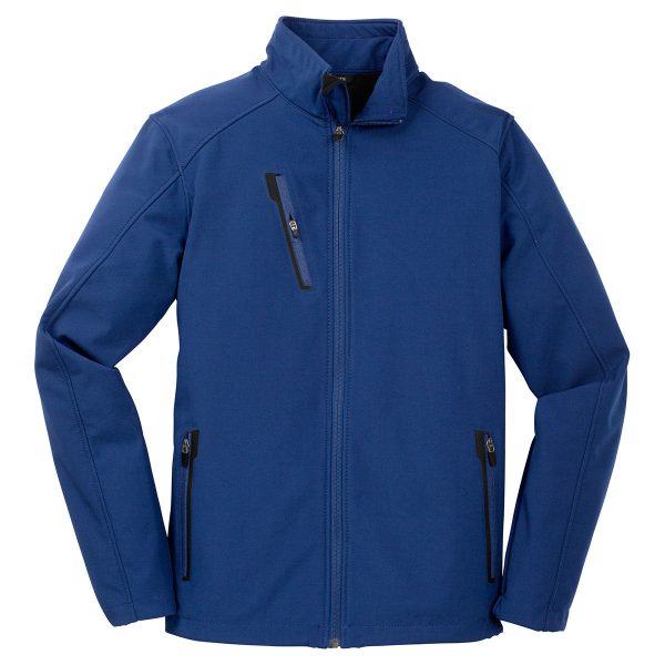 Port Authority Men s Estate Blue Welded Soft Shell Jacket on Sale