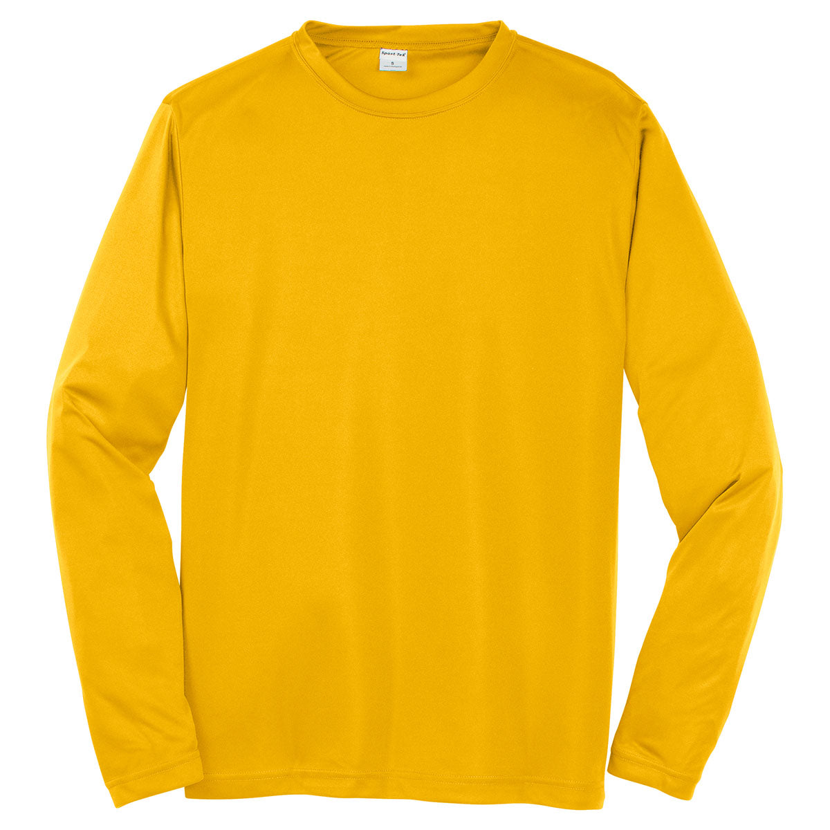 Sport-Tek Men s Gold Long Sleeve PosiCharge Competitor Tee Fashion