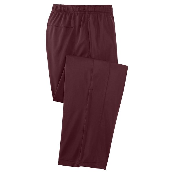 Sport-Tek Women s Maroon Tricot Track Pant Sale