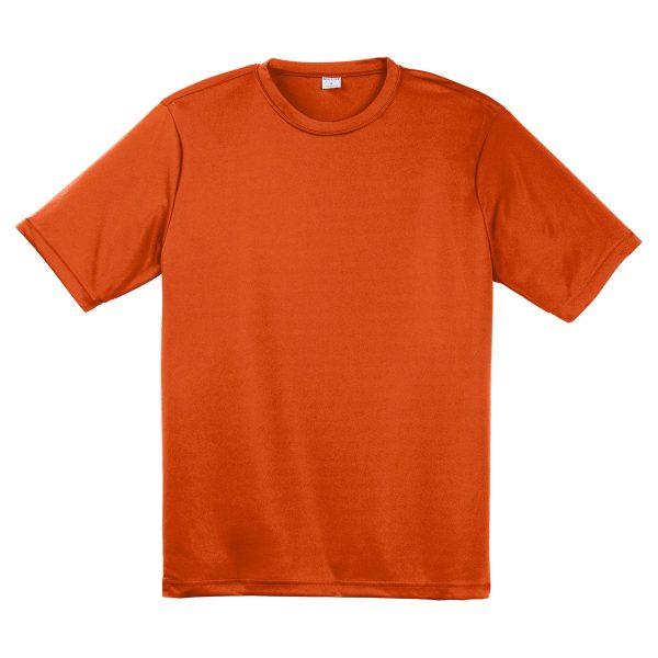Sport-Tek Men s Deep Orange PosiCharge Competitor Tee Fashion