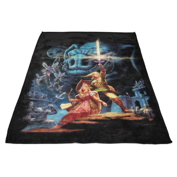 Link Wars - Fleece Blanket For Discount