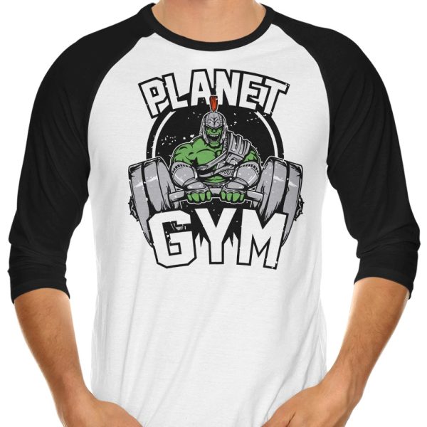 Planet Gym - 3 4 Sleeve Raglan T-Shirt For Discount