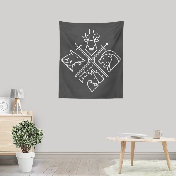 Minimal Thrones - Wall Tapestry Cheap - Image 2