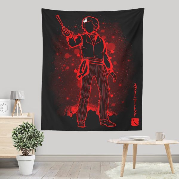 The Barber - Wall Tapestry Supply