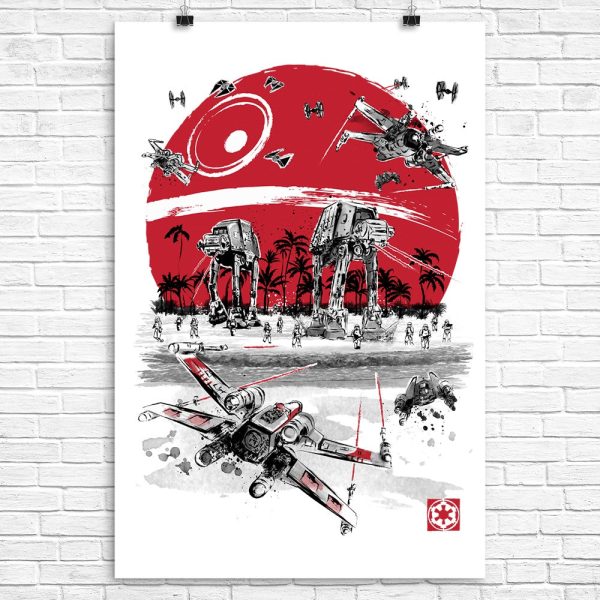 Battle on the Beach - Poster Cheap