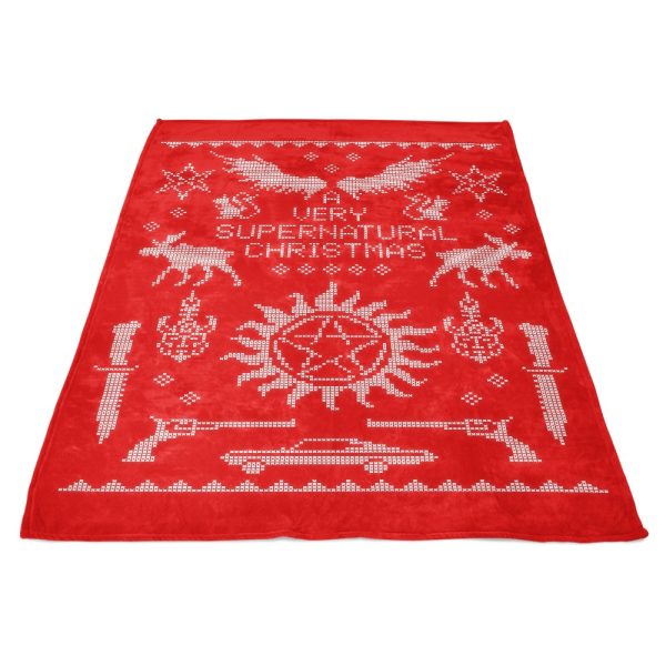 A Very SPN Sweater - Fleece Blanket Sale